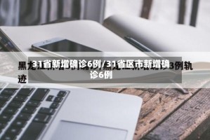 31省新增确诊6例/31省区市新增确诊6例