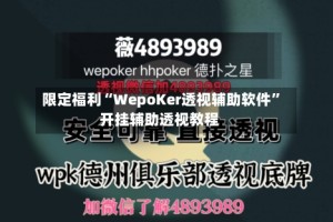 限定福利“WepoKer透视辅助软件”开挂辅助透视教程