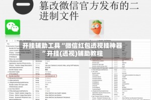 开挂辅助工具“微信红包透视挂神器”开挂(透视)辅助教程