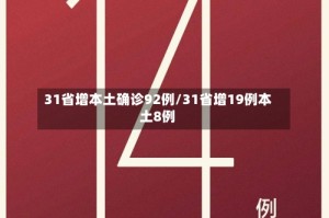 31省增本土确诊92例/31省增19例本土8例