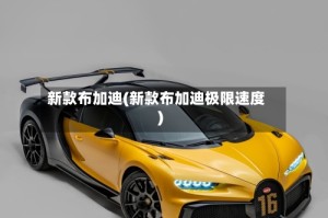 新款布加迪(新款布加迪极限速度)