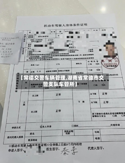 【常德交警车辆管理,湖南省常德市交警支队车管所】-第1张图片