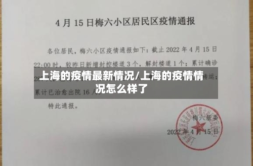 上海的疫情最新情况/上海的疫情情况怎么样了-第3张图片