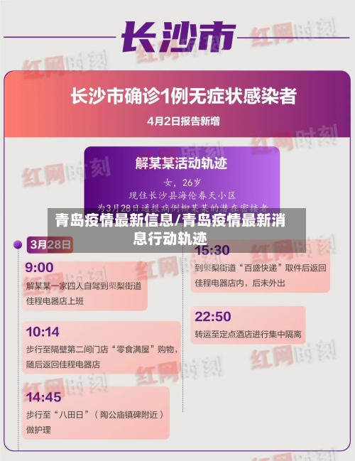 青岛疫情最新信息/青岛疫情最新消息行动轨迹-第2张图片