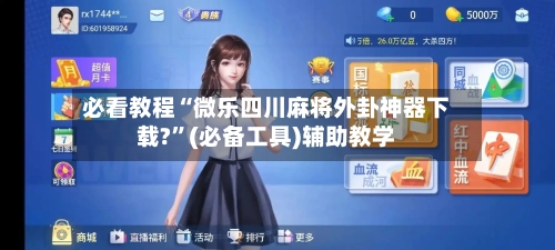 必看教程“微乐四川麻将外卦神器下载?”(必备工具)辅助教学-第3张图片