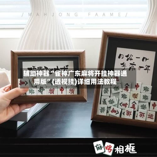 辅助神器“雀神广东麻将开挂神器通用版	”(透视挂)详细用法教程-第3张图片