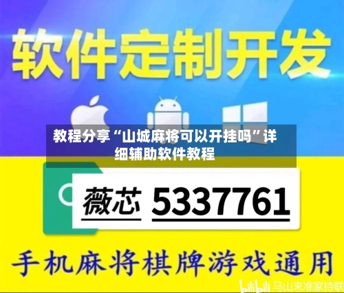 教程分享“山城麻将可以开挂吗”详细辅助软件教程-第3张图片