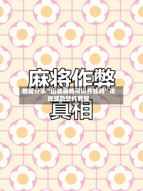 教程分享“山城麻将可以开挂吗”详细辅助软件教程-第2张图片