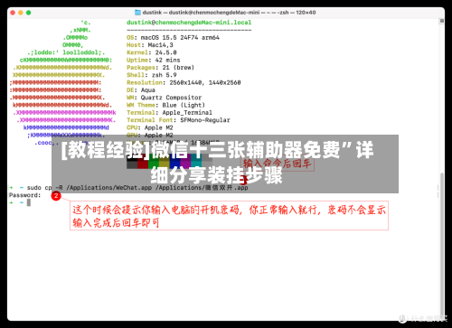 [教程经验]微信十三张辅助器免费”详细分享装挂步骤-第2张图片
