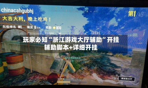 玩家必知“浙江游戏大厅辅助	”开挂辅助脚本+详细开挂-第2张图片