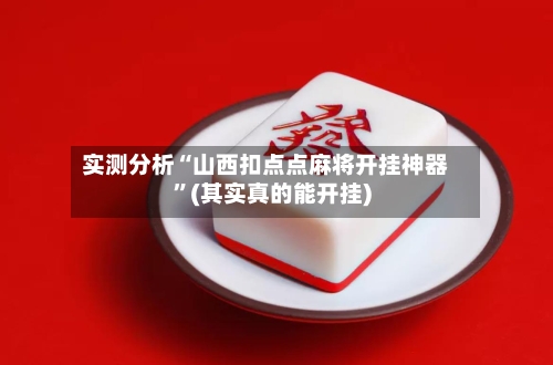 实测分析“山西扣点点麻将开挂神器”(其实真的能开挂)-第2张图片