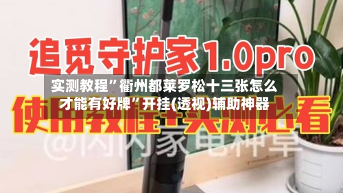 实测教程	”衢州都莱罗松十三张怎么才能有好牌”开挂(透视)辅助神器-第2张图片