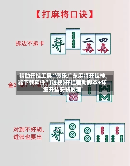 辅助开挂工具“微乐广东麻将开挂神器下载软件”(透视)开挂辅助脚本+详细开挂安装教程-第1张图片
