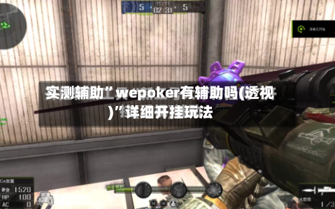 实测辅助”wepoker有辅助吗(透视)	”详细开挂玩法-第1张图片