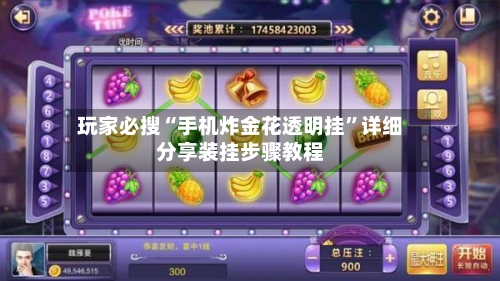 玩家必搜“手机炸金花透明挂	”详细分享装挂步骤教程-第1张图片