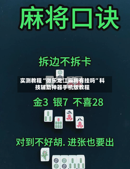 实测教程“微乐龙江麻将有挂吗	”科技辅助神器手机版教程-第2张图片