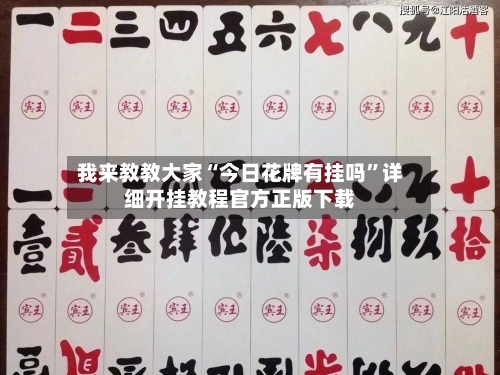 我来教教大家“今日花牌有挂吗”详细开挂教程官方正版下载-第2张图片