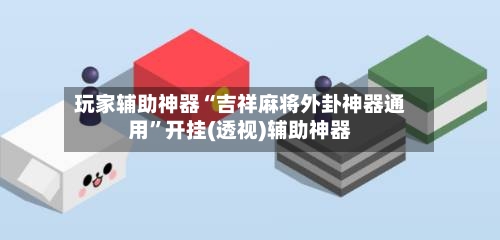 玩家辅助神器“吉祥麻将外卦神器通用	”开挂(透视)辅助神器-第1张图片