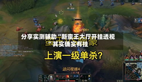 分享实测辅助“新蛮王大厅开挂透视”其实确实有挂-第3张图片