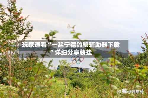 玩家速看“一起宁德钓蟹辅助器下载”详细分享装挂-第1张图片