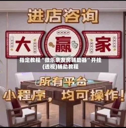 指定教程“微乐亲友房辅助器”开挂(透视)辅助教程-第2张图片