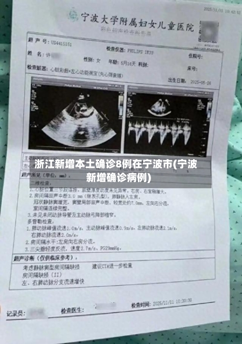 浙江新增本土确诊8例在宁波市(宁波新增确诊病例)-第1张图片