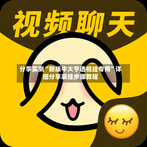 分享实测“新版牛大亨透视挂专用	”详细分享装挂步骤教程-第1张图片