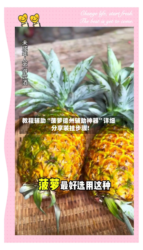 教程辅助“菠萝德州辅助神器”详细分享装挂步骤!-第1张图片