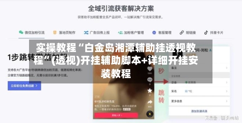 实操教程“白金岛湘潭辅助挂透视教程”(透视)开挂辅助脚本+详细开挂安装教程-第1张图片