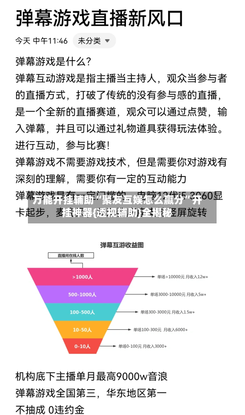 万能开挂辅助“聚友互娱怎么赢分”开挂神器{透视辅助}全揭秘-第3张图片