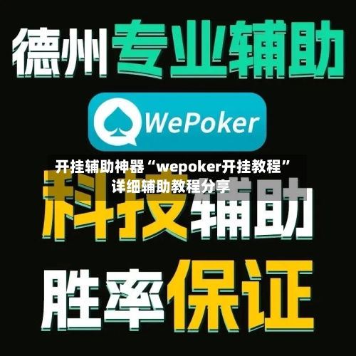 开挂辅助神器“wepoker开挂教程	”详细辅助教程分享-第1张图片