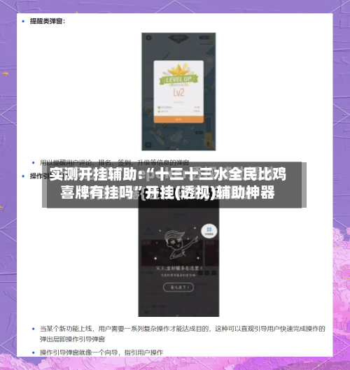 实测开挂辅助:“十三十三水全民比鸡喜牌有挂吗”开挂(透视)辅助神器-第1张图片