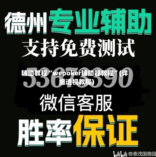 辅助教程“wepoker辅助器教程	”(详细透视教程)-第1张图片