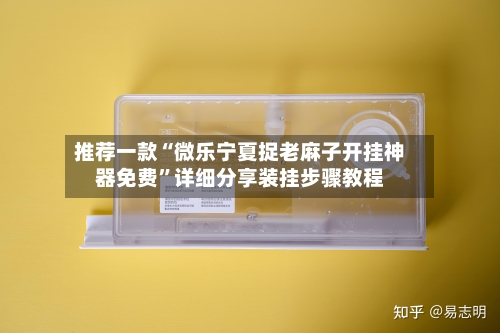 推荐一款“微乐宁夏捉老麻子开挂神器免费”详细分享装挂步骤教程-第1张图片