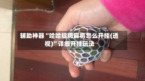 辅助神器“哈哈捉鸡麻将怎么开挂(透视)”详细开挂玩法-第1张图片