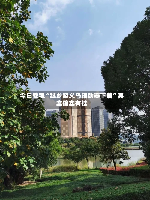 今日教程“越乡游义乌辅助器下载”其实确实有挂-第2张图片