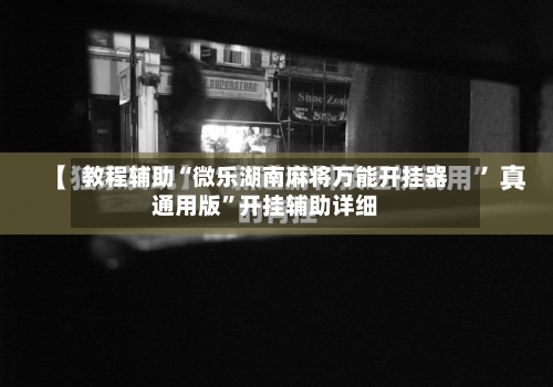 教程辅助“微乐湖南麻将万能开挂器通用版”开挂辅助详细-第2张图片
