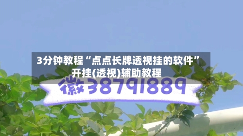 3分钟教程“点点长牌透视挂的软件	”开挂(透视)辅助教程-第3张图片