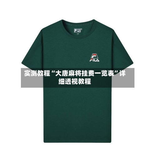 实测教程“大唐麻将挂费一览表”详细透视教程-第2张图片