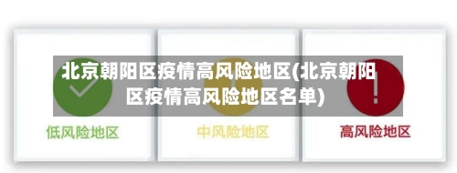 北京朝阳区疫情高风险地区(北京朝阳区疫情高风险地区名单)-第3张图片