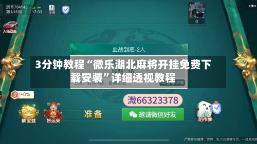 3分钟教程“微乐湖北麻将开挂免费下载安装”详细透视教程-第1张图片