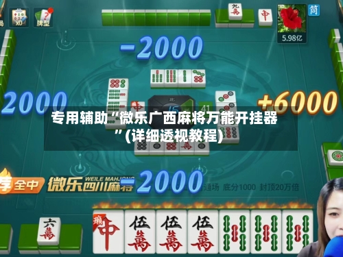 专用辅助“微乐广西麻将万能开挂器”(详细透视教程)-第2张图片