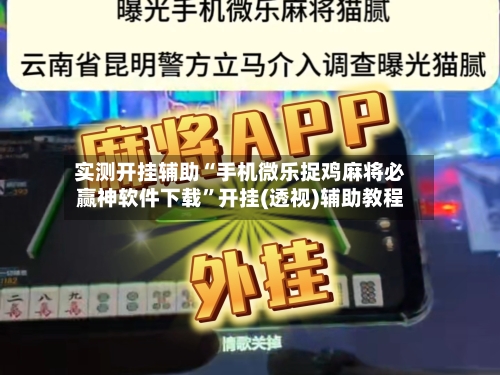 实测开挂辅助“手机微乐捉鸡麻将必赢神软件下载”开挂(透视)辅助教程-第3张图片