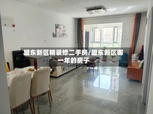 盟东新区精装修二手房/盟东新区哪一年的房子-第1张图片