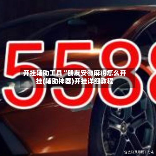 开挂辅助工具“朋友安徽麻将怎么开挂(辅助神器)开挂详细教程-第3张图片