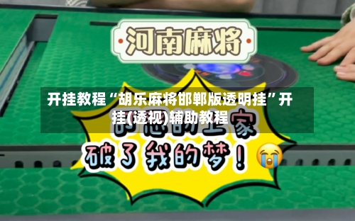 开挂教程“胡乐麻将邯郸版透明挂”开挂(透视)辅助教程-第2张图片