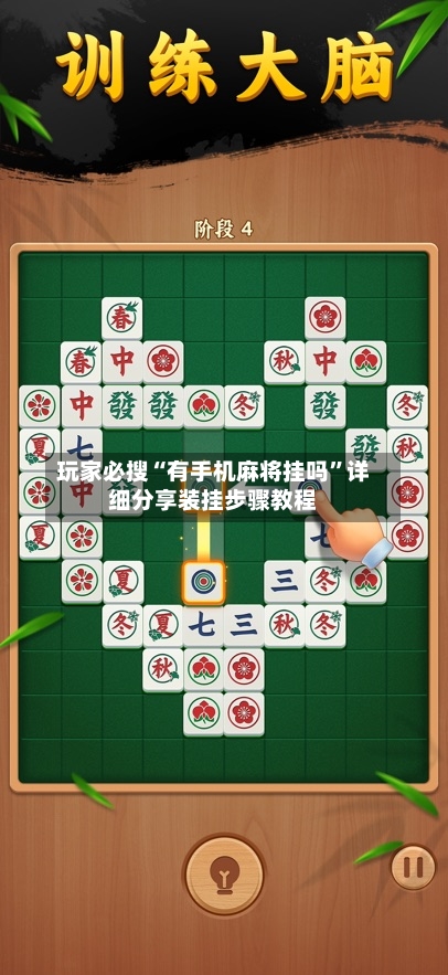 玩家必搜“有手机麻将挂吗”详细分享装挂步骤教程-第2张图片