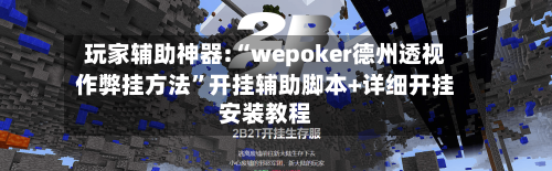 玩家辅助神器:“wepoker德州透视作弊挂方法”开挂辅助脚本+详细开挂安装教程-第2张图片