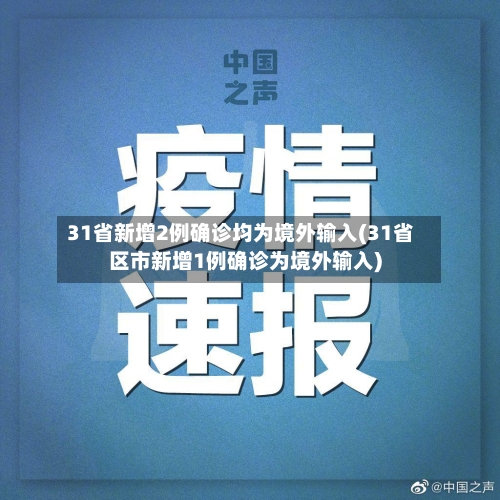 31省新增2例确诊均为境外输入(31省区市新增1例确诊为境外输入)-第2张图片