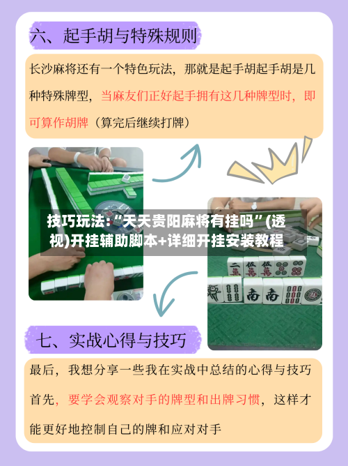 技巧玩法:“天天贵阳麻将有挂吗”(透视)开挂辅助脚本+详细开挂安装教程-第3张图片